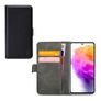 Mobilize Classic Gelly Wallet Samsung Galaxy A73 Klapphülle Portemonnaie - Schwarz