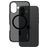 CARE by PanzerGlass Flagship iPhone 16 MagSafe Hülle Hardcase Backcover - Transparent / Schwarz