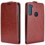 Mobigear Motorola One Fusion Plus Hülle Flipcase - Braun
