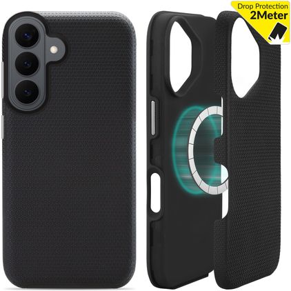 My Style Tough Samsung Galaxy S26 Plus MagSafe Hülle Hardcase Backcover Stoßfest - Schwarz