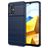 Mobigear Brushed Slim POCO M5 TPU (flexibel) Backcover - Marineblau