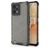 Mobigear Honeycomb Realme C31 Hülle Hardcase Backcover Stoßfest - Schwarz