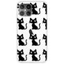 Mobigear Design iPhone 12 Pro Max Hülle Flexibles TPU Backcover - Katze