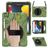 Mobigear SureGrip XGuard iPad 9 (2021) Hülle Kunststoff,Silikon Backcover + Stifthalter + Schulterträger + Ständer - Camouflage