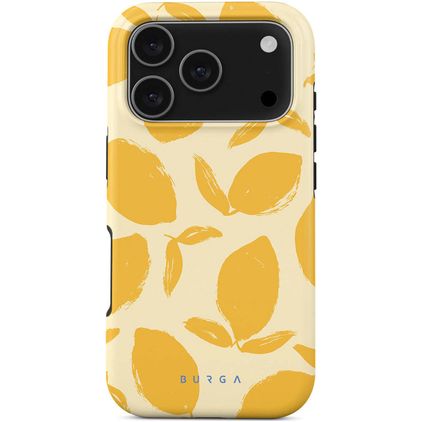 Burga Tough iPhone 17 Pro MagSafe Hülle Hardcase Backcover Stoßfest - Lemon Tart