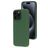 Mobiparts iPhone 15 Pro Max Silikon Hülle Backcover - Forest Green