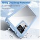 Mobigear Crystal Xiaomi 12T Hülle Hardcase Backcover - Transparent / Blau