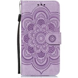 Mobigear Mandala iPhone 11 Hülle Klapphülle Geldbörse - Lila