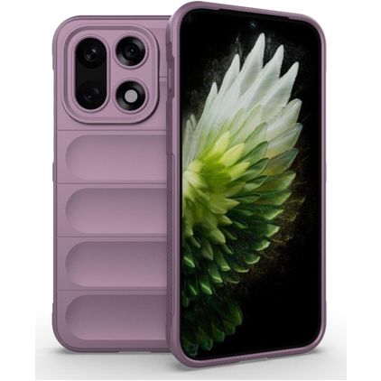Mobigear Bumpy OnePlus 15 Hülle Flexibles TPU Backcover - Lila