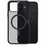 Mobilize Hybrid iPhone 12 Pro MagSafe Hülle Hardcase Backcover Stoßfest - Schwarz