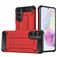 Mobigear Outdoor Samsung Galaxy A16 Hülle Hardcase Backcover Stoßfest - Rot