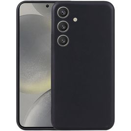 Mobigear Basics Samsung Galaxy S25 Plus Hülle Flexibles TPU Backcover - Schwarz