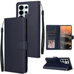 Mobigear Wallet Samsung Galaxy S26 Ultra Hülle Klapphülle Geldbörse - Blau