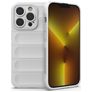 Mobigear Bumpy iPhone 14 Pro TPU (flexibel) Backcover - Weiß