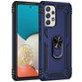 Mobigear Armor Ring Samsung Galaxy A53 Hülle Hardcase Backcover Stoßfest mit Ringhalter - Blau
