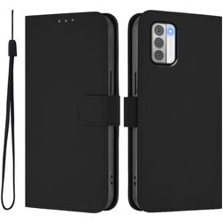 Mobigear Urban Wallet Nokia G42 Klapphülle Portemonnaie - Schwarz