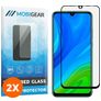 Mobigear Premium Huawei P Smart (2020) Panzerglas Gehärtetes Glas Displayschutz - Hüllenfreundlich - Schwarz (2er Pack)