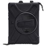 Xccess Survivor All-round Samsung Galaxy Tab Active Pro Hülle Kunststoff,Silikon Backcover + Schulterträger + Ständer - Schwarz