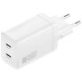 4Smarts GaN Dual USB-C Power Delivery 45W - Weiß