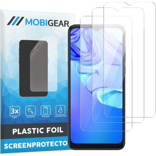 Mobigear Premium TCL 305 Panzerglas Gehärtetes Glas Displayschutz - Hüllenfreundlich - Schwarz