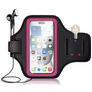 Mobigear Go Active Handyhalterung Joggen Samsung Galaxy A90 Sporthülle Neopren Sportarmband - Pink
