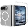 Mobigear Shockproof Durchsichtig iPhone Duo MagSafe Hülle Hardcase Backcover - Transparent