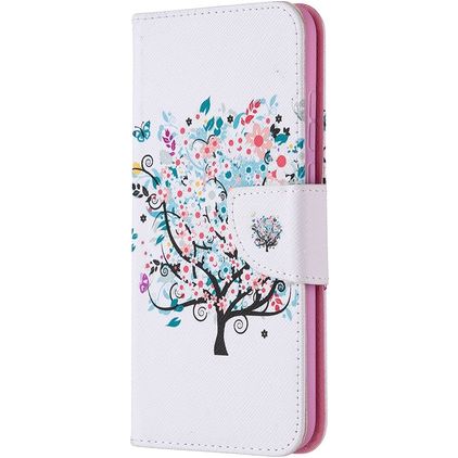 Mobigear Design HONOR 9X Lite Hülle Klapphülle Geldbörse - Baum
