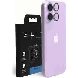 Elite iPhone 17 Panzerglas Gehärtetes Glas Kameralinsen Schutz - Hüllenfreundlich - Lila