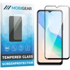 Mobigear Premium Vivo Y33s Panzerglas Gehärtetes Glas Displayschutz - Hüllenfreundlich - Schwarz