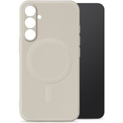 My Style Protective Flex Samsung Galaxy S26 Plus MagSafe Hülle Flexibles TPU Backcover - Antique White