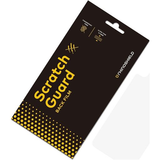 Rhinoshield Scratch Guard iPhone XS Max Rückseitenschutz Schutzfolie - Hüllenfreundlich