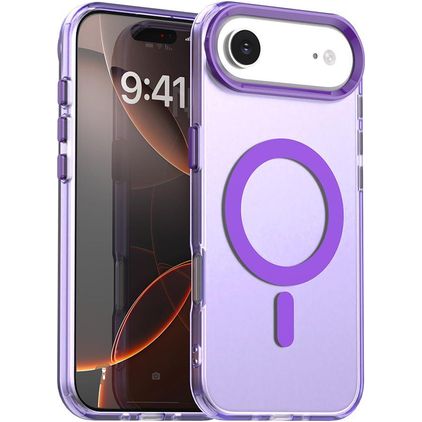 Mobigear Shockproof iPhone Air MagSafe Hülle Hardcase Backcover - Lila