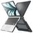 Mobigear Shockproof Pro MacBook Air 13 Zoll (2022-2026) Hardcase Hülle MacBook Case - Schwarz - Model A2681 / A3113 / A3240 / A3449
