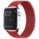 Mobigear Loop Milanaise Apple Watch Armband Magnetverschluss - 49/46/45/44 mm - Rot