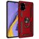 Mobigear Armor Ring Samsung Galaxy A51 Hülle Hardcase Backcover Stoßfest mit Ringhalter - Rot