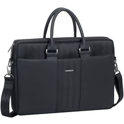 Rivacase Narita Business Laptop Umhängetasche Laptoptasche - Schwarz