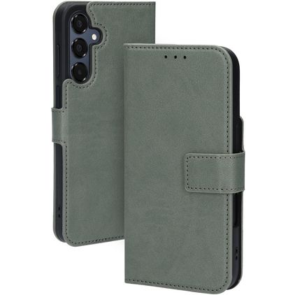 Mobiparts Classic Wallet Samsung Galaxy A16 Hülle Klapphülle Geldbörse - Stone Green