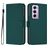 Mobigear Urban Wallet OPPO Reno 12 Pro Klapphülle Portemonnaie - Grün