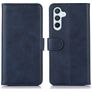 Mobigear Wallet Samsung Galaxy A54 Hülle Klapphülle Geldbörse - Blau