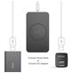 Mobigear Premium es Ladegerät Qi Wireless 5W 1A - Schwarz