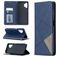 Mobigear Rhombus Slim Samsung Galaxy A32 5G Hülle Klapphülle - Blau