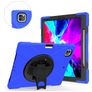 Mobigear SureGrip XGuard iPad Air 13 Zoll (2024) Hülle Kunststoff,Silikon Backcover + Stifthalter + Schulterträger + Ständer - Blau