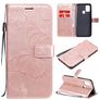 Mobigear Butterfly Samsung Galaxy A21s Hülle Klapphülle Geldbörse - Roségold