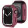 Mobigear Colors Dünn Apple Watch - 41 mm Hardcase Hülle - Weinrot