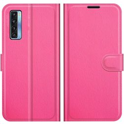 Mobigear Classic TCL 20 5G Hülle Klapphülle Geldbörse - Magenta