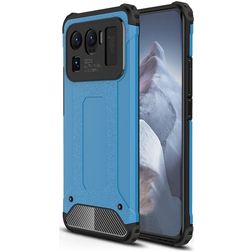 Mobigear Outdoor Xiaomi Mi 11 Ultra Hülle Hardcase Backcover Stoßfest - Blau