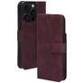 Mobiparts Classic Wallet MagSafe iPhone 16 Pro MagSafe Hülle Klapphülle Geldbörse - Velvet Red