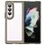Mobigear Crystal Samsung Galaxy Z Fold 4 Hülle Hardcase Backcover - Transparent / Grau