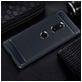 Mobigear Brushed Slim Sony Xperia XZ3 Hülle Flexibles TPU Backcover - Marineblau