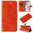 Mobigear Butterfly iPhone 17e Hülle Klapphülle Geldbörse - Orange